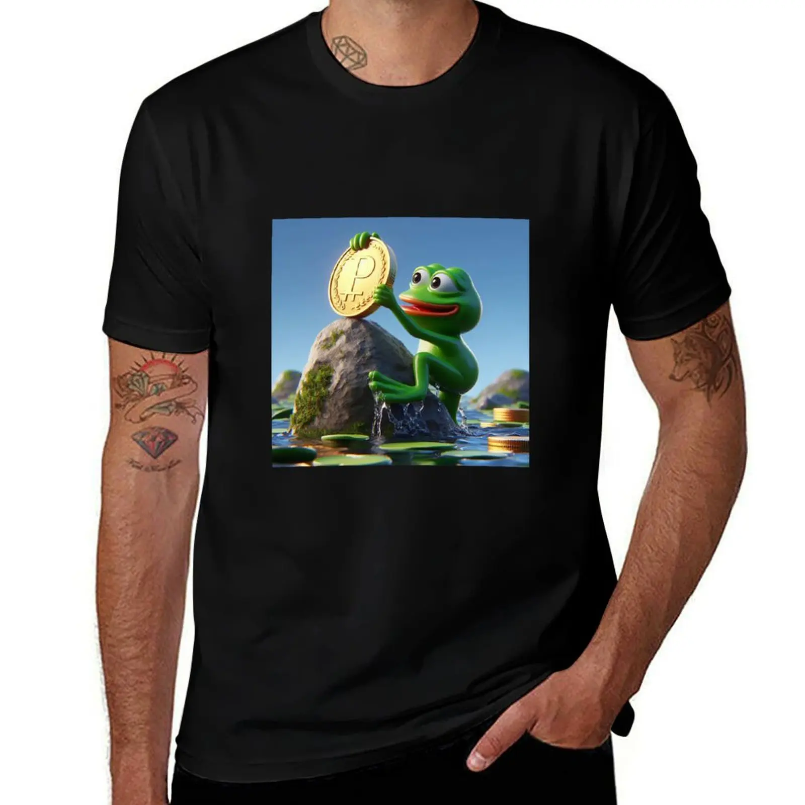 PEPE Coin Saves the Day T-Shirt shirts graphic vintage graphic tee customizeds men tshirt
PEPE Coin Saves the Day T-Shirt shirts graphic vintage graphic tee customizeds men tshirt