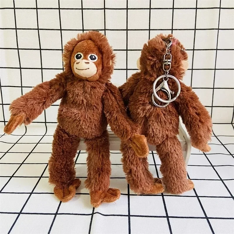 Cute Little Monkey Pendant Animal Orangutan Doll Bag Pendant Soft Stuffed Backpack Keychain Christmas Gifts
Cute Little Monkey Pendant Animal Orangutan Doll Bag Pendant Soft Stuffed Backpack Keychain Christmas Gifts