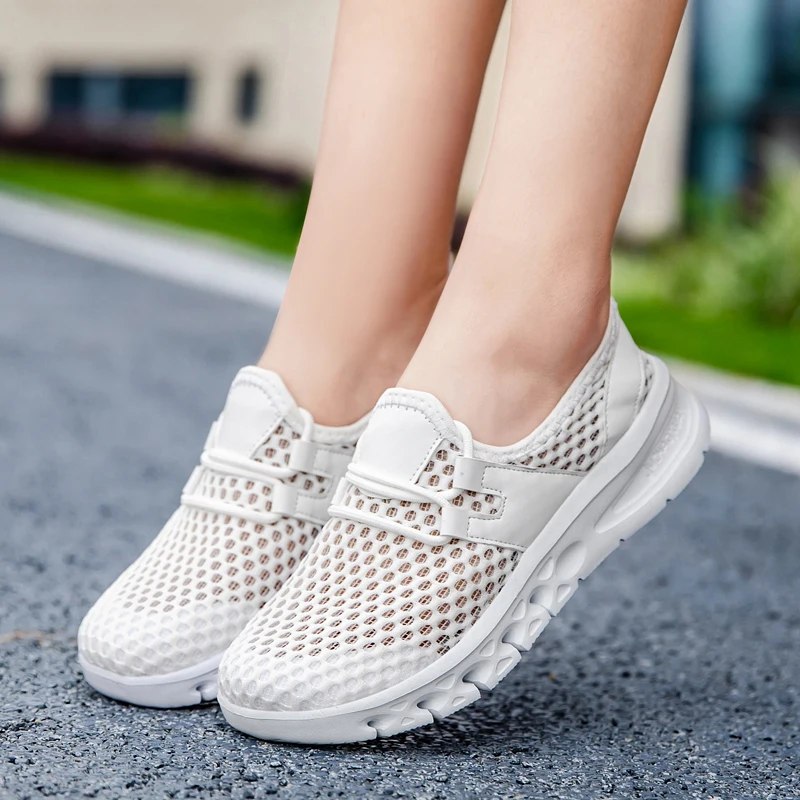 Quick Dry Breathable Running Trainers Flexible Cushioned Sole for Camping Trip School Daily Walk Backyard Leisure Sneakers
Quick Dry Breathable Running Trainers Flexible Cushioned Sole for Camping Trip School Daily Walk Backyard Leisure Sneakers