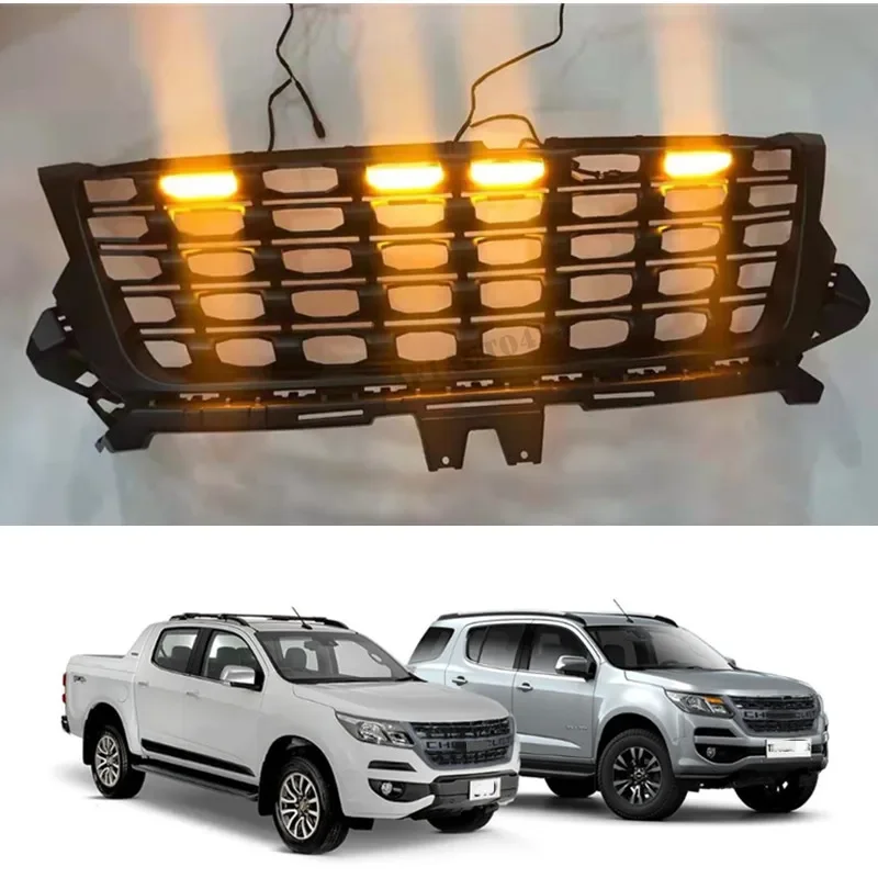 4X4 Car Accessories Led Light Grill Auto Front Grille For Colorado s10 2016-2018
4X4 Car Accessories Led Light Grill Auto Front Grille For Colorado s10 2016-2018