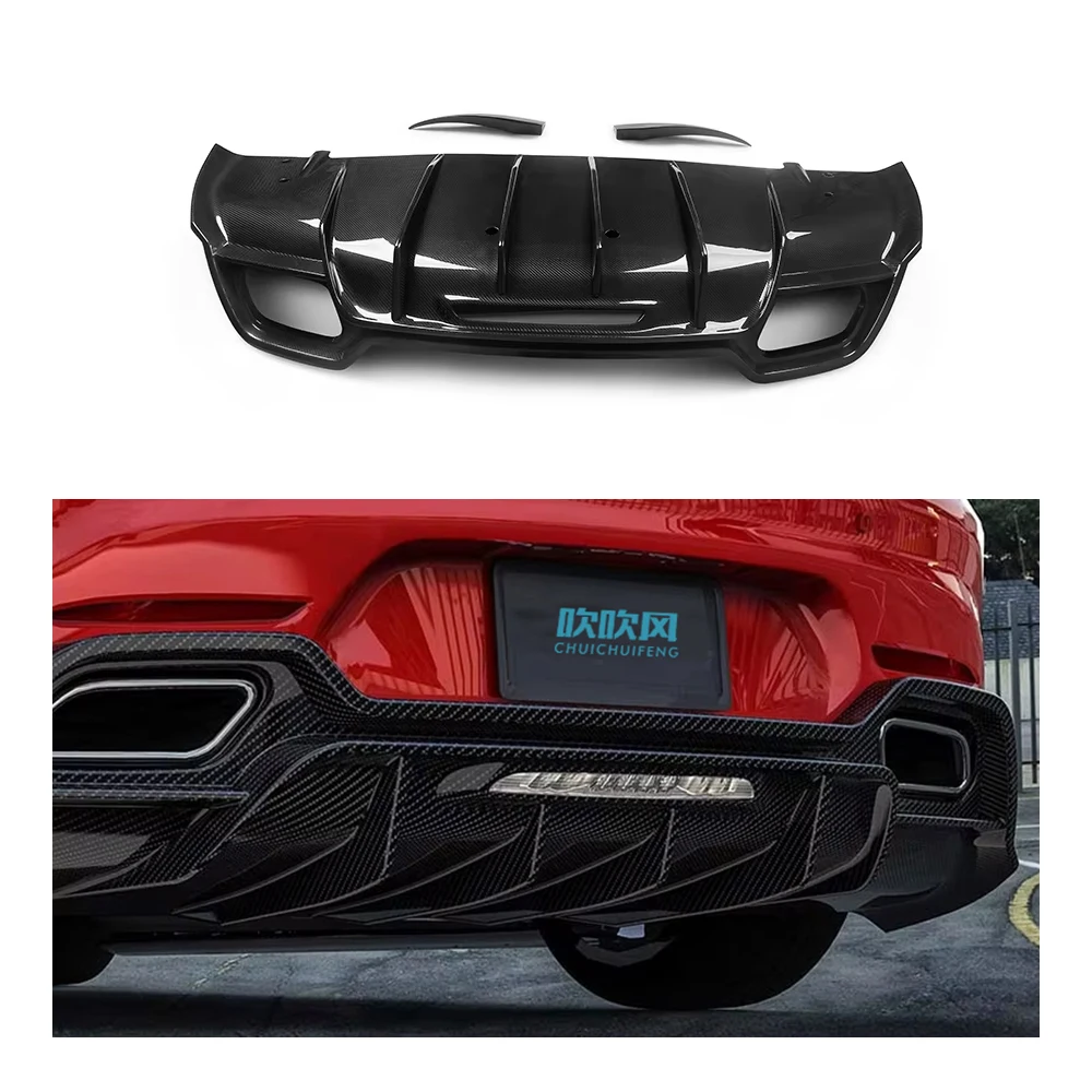 For Mercedes Benz AMG GT GTS C190 Ver1 Carbon Fiber Body Kit Rear Bumper Lip Diffuser Spoiler Splitter
For Mercedes Benz AMG GT GTS C190 Ver1 Carbon Fiber Body Kit Rear Bumper Lip Diffuser Spoiler Splitter