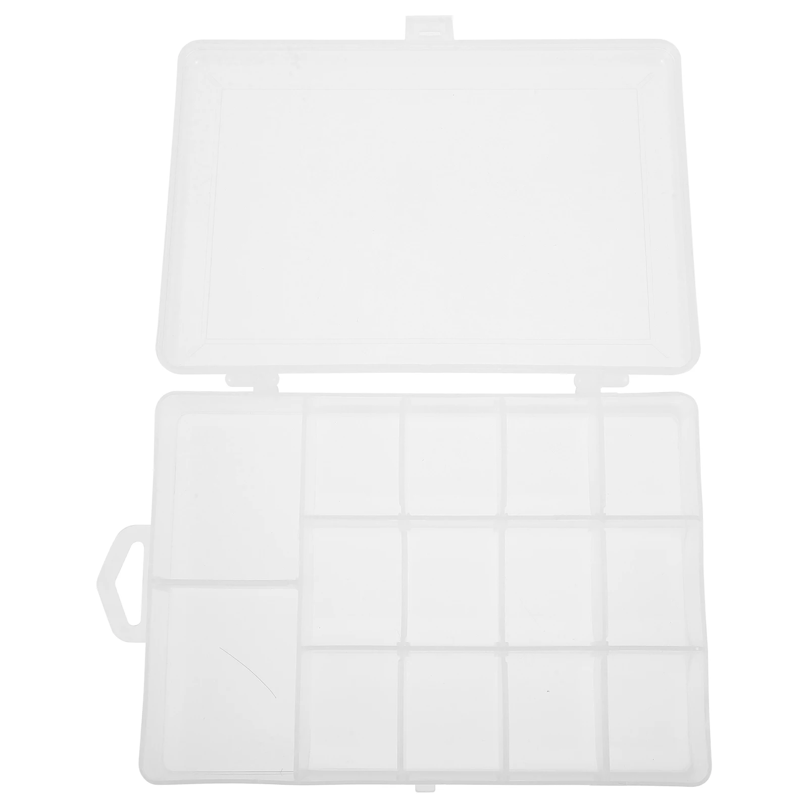Plastic Storage Box 14 Large Grids Transparent Fishing Tool Container Bait Organizer Hook Holder Tackle Tray Lure Case Sealing
Plastic Storage Box 14 Large Grids Transparent Fishing Tool Container Bait Organizer Hook Holder Tackle Tray Lure Case Sealing