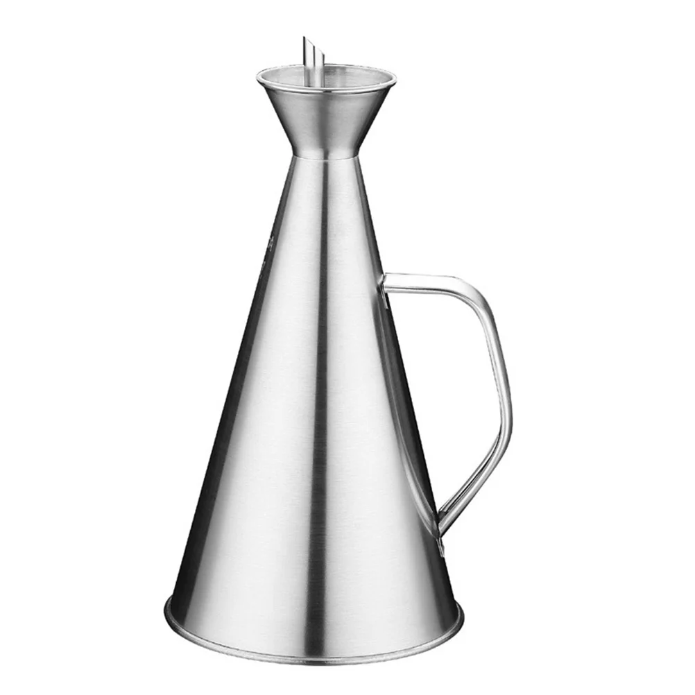 500Ml Oil Dispenser Stainless Steel Leakproof Pourer For Olive Oil Vinegar Soy Condiment Bottle Container
500Ml Oil Dispenser Stainless Steel Leakproof Pourer For Olive Oil Vinegar Soy Condiment Bottle Container
