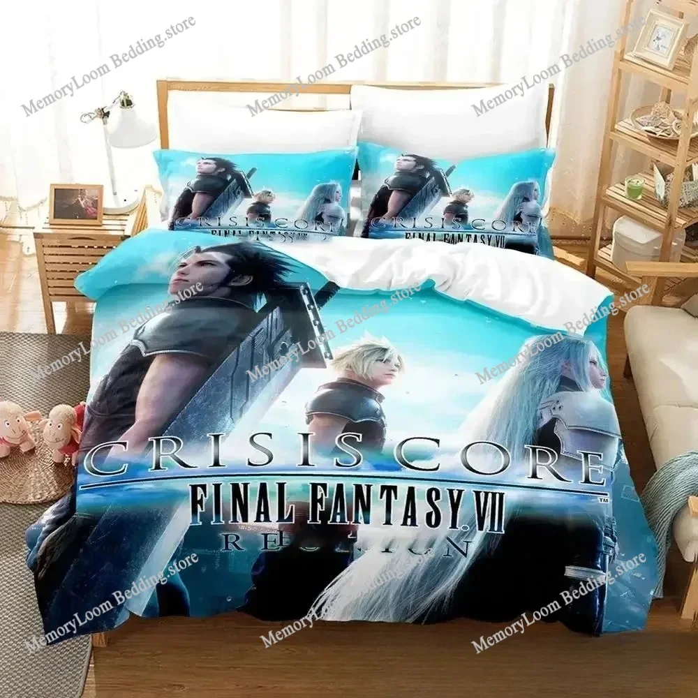 Final fantasy Bedding Set Single Twin Full Queen King Size Bed Set Aldult Kid Bedroom Duvetcover Sets Anime Bed Sheet Set
Final fantasy Bedding Set Single Twin Full Queen King Size Bed Set Aldult Kid Bedroom Duvetcover Sets Anime Bed Sheet Set