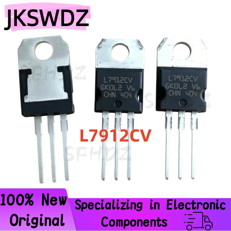 20/50/100PCS 100% Brand New High Quality L7912CV L7912 TO-220 Three-terminal voltage regulator transistor -12V 1.5A
20/50/100PCS 100% Brand New High Quality L7912CV L7912 TO-220 Three-terminal voltage regulator transistor -12V 1.5A