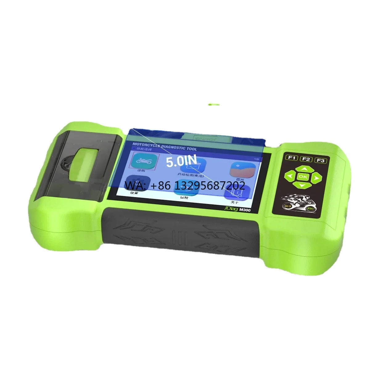 JDiag M300 Motorcycle Diagnostic OBD2 Scanner Moto Diagnose Tool Clear Fault Code ABS Engine for Yamaha BMW Ducati Harley Honda
JDiag M300 Motorcycle Diagnostic OBD2 Scanner Moto Diagnose Tool Clear Fault Code ABS Engine for Yamaha BMW Ducati Harley Honda