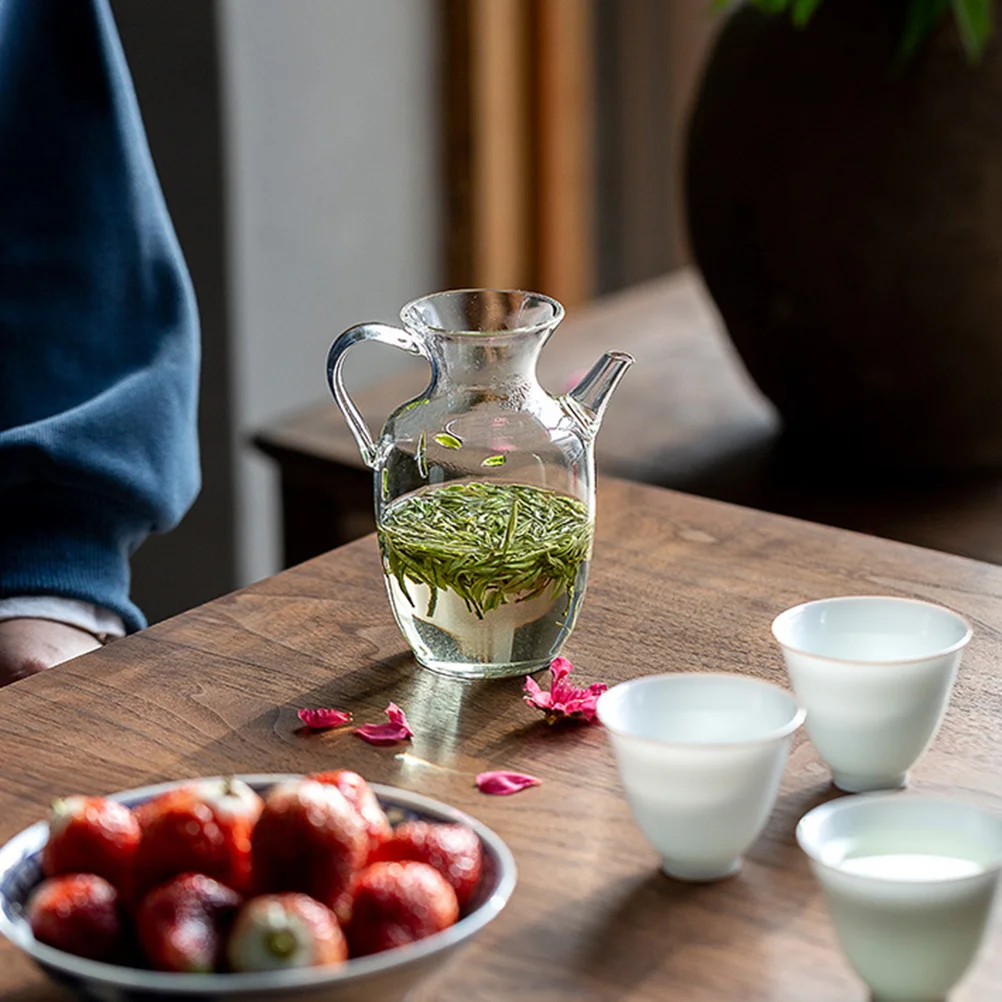 Clear Glass Teapot for Home Small Heat Resistant Tea Pot Kung Fu Flower Fruit Tea Coffee Chinese Herbal Medicine Washable
Clear Glass Teapot for Home Small Heat Resistant Tea Pot Kung Fu Flower Fruit Tea Coffee Chinese Herbal Medicine Washable