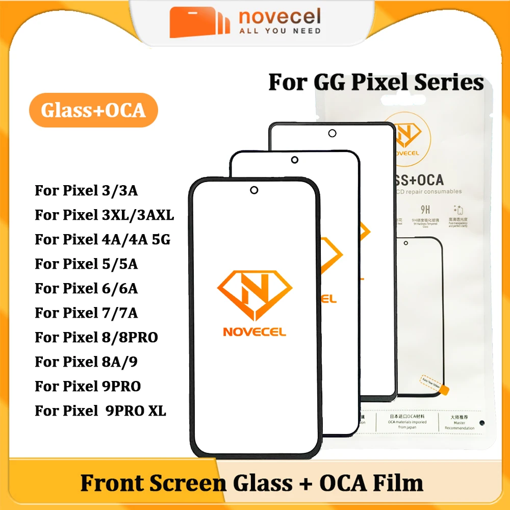 Novecel 5 шт. ЖК-экран сенсорное внешнее стекло + OCA для Google Pixel 9 3 3AXL 4A 7 7A 6 6A 8 8Pro 8A Замена передней панели
Novecel 5 шт. ЖК-экран сенсорное внешнее стекло + OCA для Google Pixel 9 3 3AXL 4A 7 7A 6 6A 8 8Pro 8A Замена передней панели