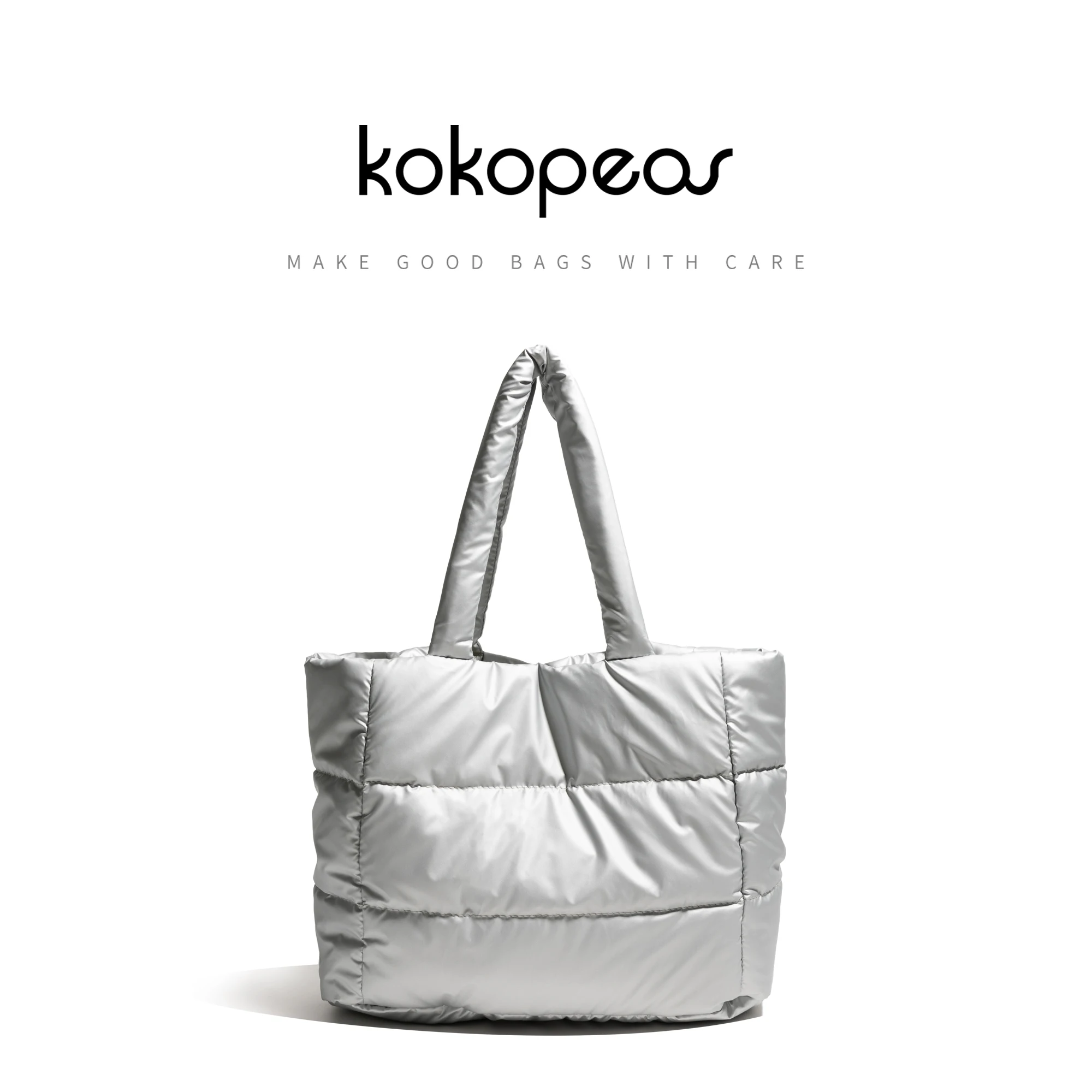 KOKOPEAS Padded Down Quilted Stylish Underarm Shoulder Shopping Purse Nylon Lightweight Portable Fluffy Soft Winter Tote Handbag
KOKOPEAS Padded Down Quilted Stylish Underarm Shoulder Shopping Purse Nylon Lightweight Portable Fluffy Soft Winter Tote Handbag
