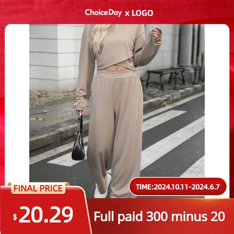 Women's Pants Set Women Outfit Autumn Long Sleeve Casual Tops Long Pants 2 Piece Sets Outfits Streetwear Fashion Female Clothing
Women's Pants Set Women Outfit Autumn Long Sleeve Casual Tops Long Pants 2 Piece Sets Outfits Streetwear Fashion Female Clothing