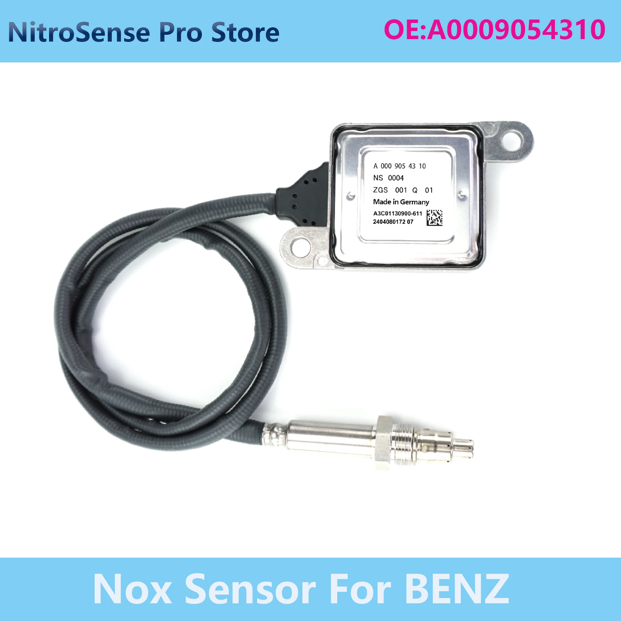 A0009054310 0009054310 High Quality Nitrogen Oxide Sensor for Mercedes-Benz W218 W212 W207 W204 X204 W251
A0009054310 0009054310 High Quality Nitrogen Oxide Sensor for Mercedes-Benz W218 W212 W207 W204 X204 W251