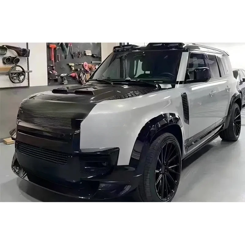 Premium Dry Carbon Fiber Hood Exterior Mod Part For Defender 90 110 2020‑2022
Premium Dry Carbon Fiber Hood Exterior Mod Part For Defender 90 110 2020‑2022