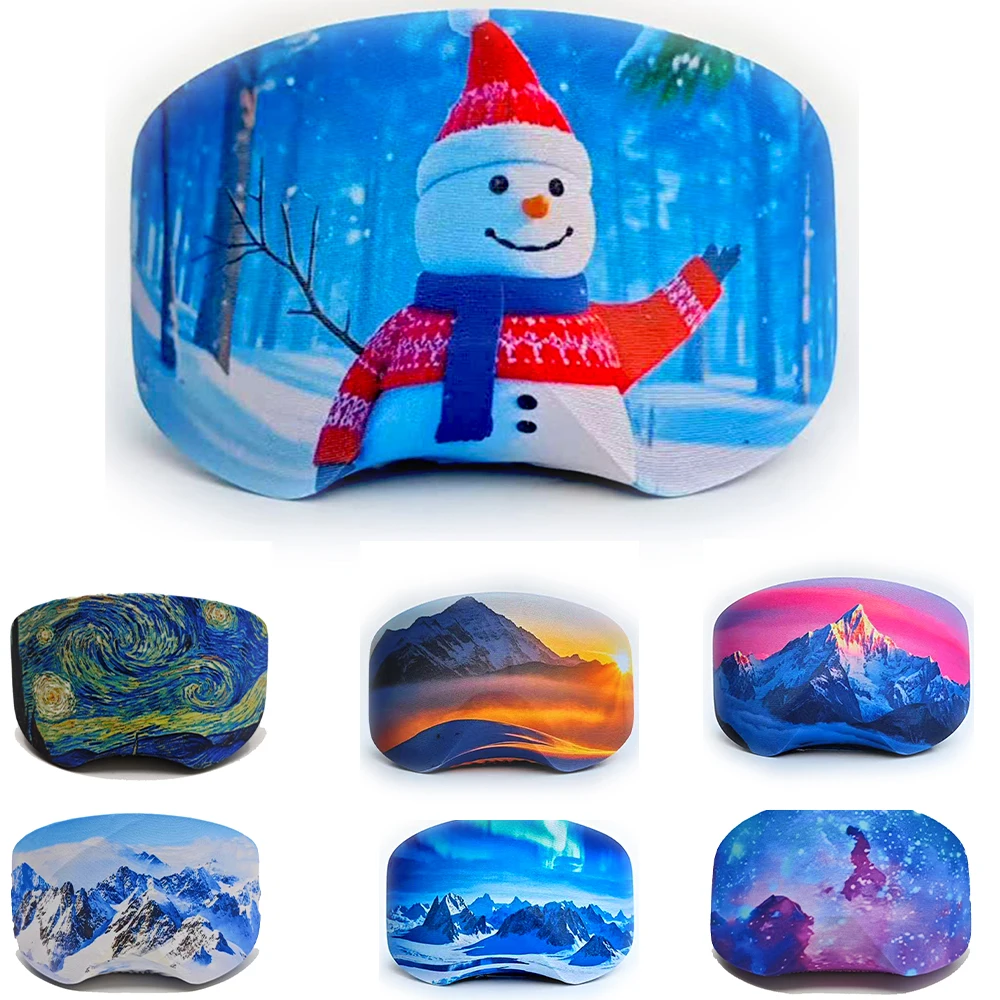 Ski Cycling Goggles Cover Dustproof Sandproof Ski Goggles High Elasticity Material Easy to Carry Beautiful for Men Women
Ski Cycling Goggles Cover Dustproof Sandproof Ski Goggles High Elasticity Material Easy to Carry Beautiful for Men Women