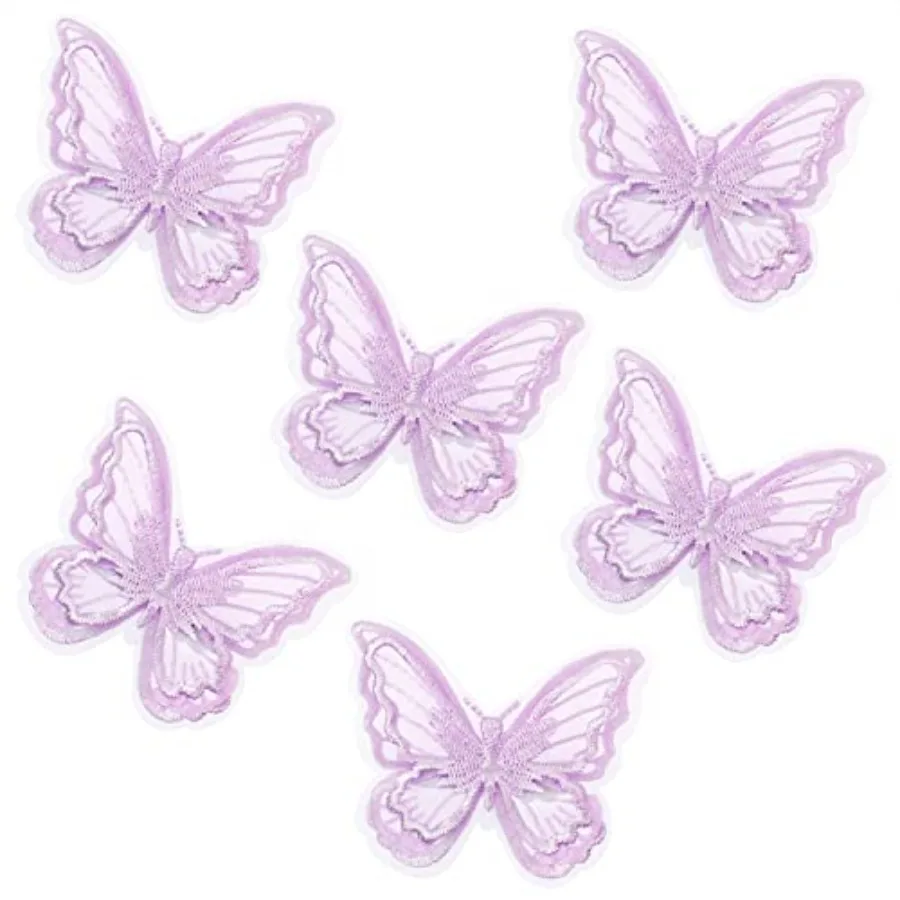 Butterfly Hair Clips 6Pcs Lace Embroidery Flower Butterfly Hair Bow Pins Wedding Hair Accessories for Women Halloween Christmas
Butterfly Hair Clips 6Pcs Lace Embroidery Flower Butterfly Hair Bow Pins Wedding Hair Accessories for Women Halloween Christmas