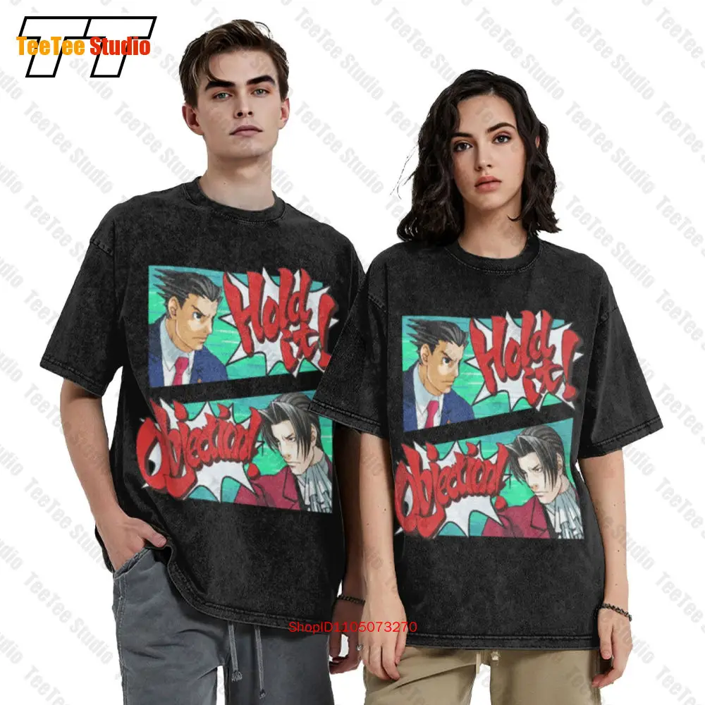 Рубашка Ace Attorney Hold The Objection в стиле хип-хоп FI3D
Рубашка Ace Attorney Hold The Objection в стиле хип-хоп FI3D