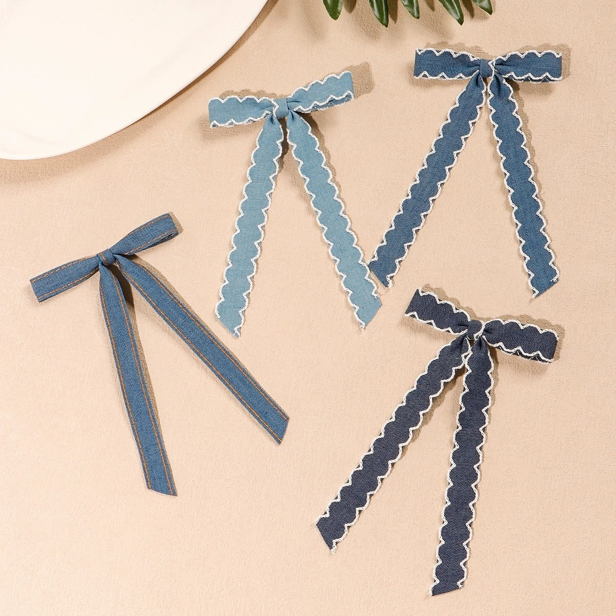 Hair Clips for Girls Cotton Denim Bows Hair Accessories Long Tails Kids Barrette Wrapped Hairpins Hairgrips Blue Hair Holder
Hair Clips for Girls Cotton Denim Bows Hair Accessories Long Tails Kids Barrette Wrapped Hairpins Hairgrips Blue Hair Holder