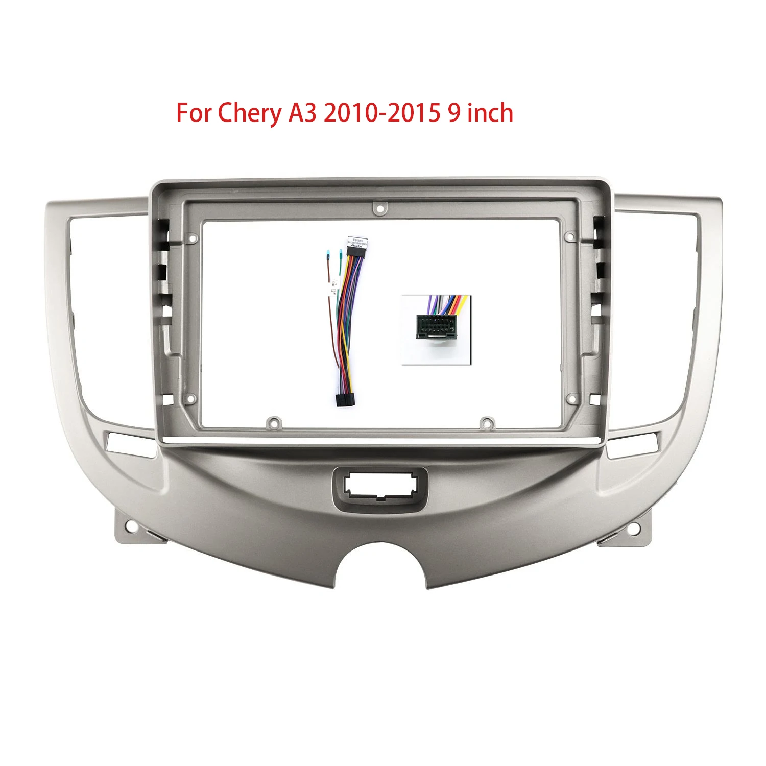 Рамка автомобильного радио Fascias для Chery A3 2010-2015, 9-дюймовая стерео панель, жгут проводов, разъем шнура питания, адаптер кабеля
Рамка автомобильного радио Fascias для Chery A3 2010-2015, 9-дюймовая стерео панель, жгут проводов, разъем шнура питания, адаптер кабеля