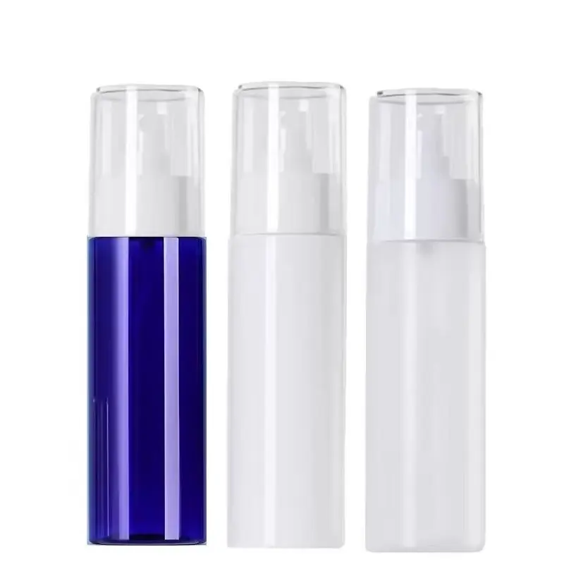 20Pcs Refillable Bottle 100ml Clear Blue Frost White Plastic PET White Pump Cosmetic Packaging Empty Perfume Mist Spray Bottles
20Pcs Refillable Bottle 100ml Clear Blue Frost White Plastic PET White Pump Cosmetic Packaging Empty Perfume Mist Spray Bottles
