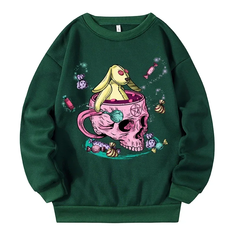 Muppet Bunnies Skull Plus Size Women Sweatshirs Autumn Spring Big Size Sweatshirts Street Fashion Casual Y2K Clothes Women
Muppet Bunnies Skull Plus Size Women Sweatshirs Autumn Spring Big Size Sweatshirts Street Fashion Casual Y2K Clothes Women