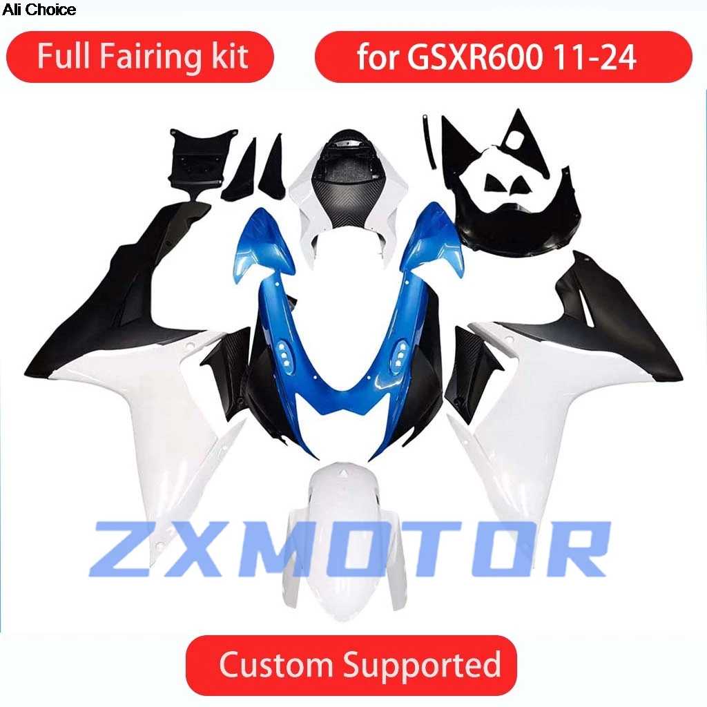 Fit for SUZUKI GSXR600 GSXR750 2011-2024 Rebuilding Fairing Kit GSXR 600 750 11-24 ABS Motorcycle Fairings Bodywork Set
Fit for SUZUKI GSXR600 GSXR750 2011-2024 Rebuilding Fairing Kit GSXR 600 750 11-24 ABS Motorcycle Fairings Bodywork Set