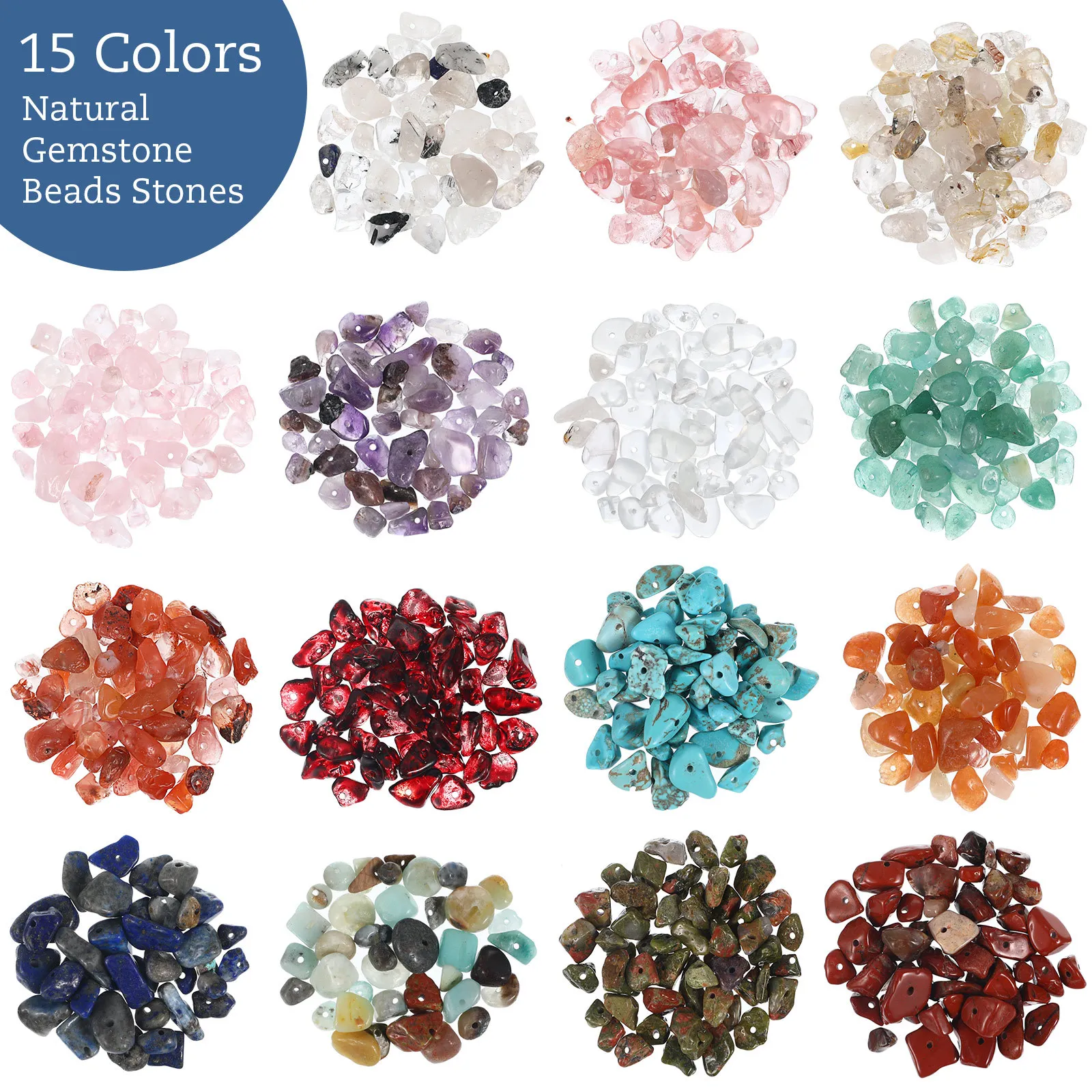 1 Box Natural Stones With Pre-Drilled Holes 2 Rolls Copper Wire Diy Jewelry Making Craft Kit Loose Rocks For Crafts Irregular
1 Box Natural Stones With Pre-Drilled Holes 2 Rolls Copper Wire Diy Jewelry Making Craft Kit Loose Rocks For Crafts Irregular