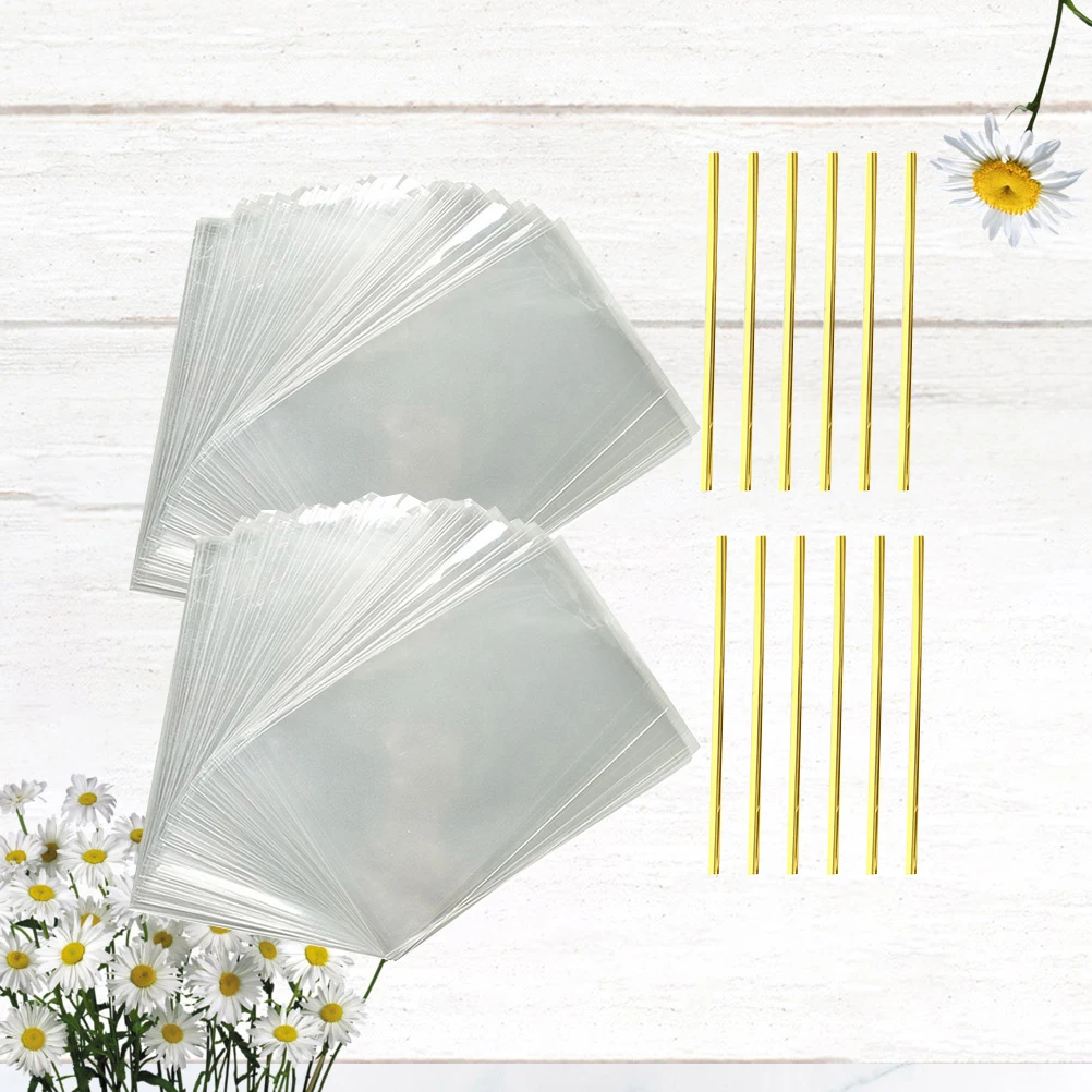 100 Pcs Packing Disposable Pastry Gift Cookies Lollipop Reusable Leak Proof Candy Bag Cookie Storage Bag Accessory Wrapping
100 Pcs Packing Disposable Pastry Gift Cookies Lollipop Reusable Leak Proof Candy Bag Cookie Storage Bag Accessory Wrapping