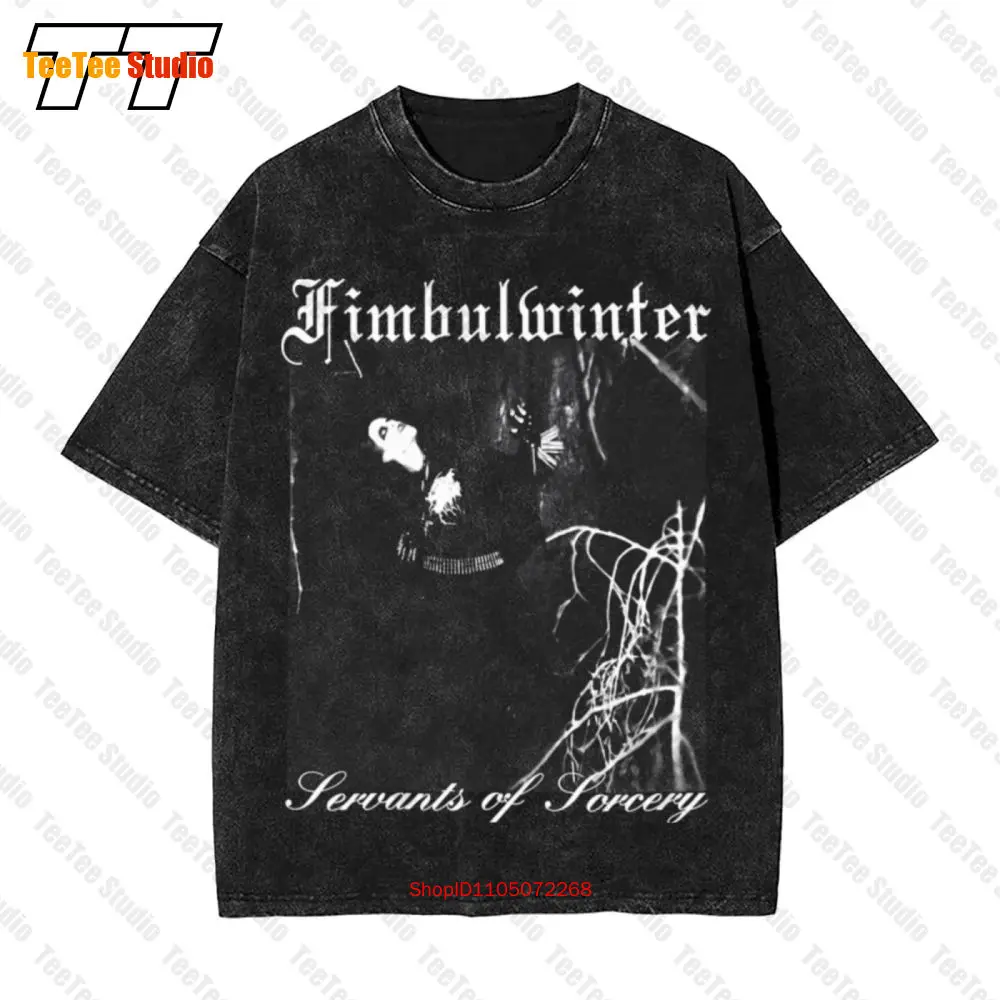 Fimbulwinter Servants Of Sorcery Vintage Oversized T-Shirt New Mgla Darkthrone Peste Noire O4KY
Fimbulwinter Servants Of Sorcery Vintage Oversized T-Shirt New Mgla Darkthrone Peste Noire O4KY