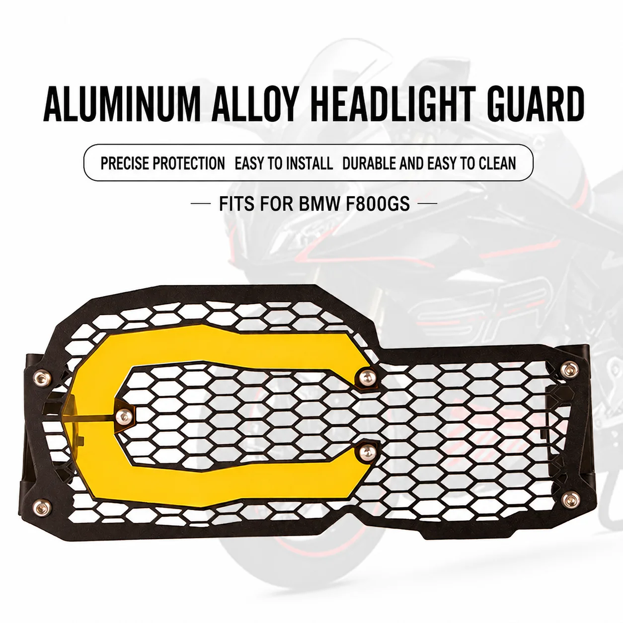 Motorcycle Headlight Lens Protector Fit For BMW F650GS F700GS F800GS/ADV 2008-2018 F800R 2009-2017 Head Lights Guard Cover
Motorcycle Headlight Lens Protector Fit For BMW F650GS F700GS F800GS/ADV 2008-2018 F800R 2009-2017 Head Lights Guard Cover