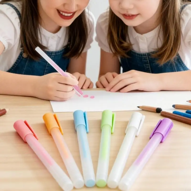 6Pcs Fine Tip Craft Glues Pen Set 6 Color Glues Pen Fast Dry Adhesive for Art Craft Card Making Scrapbooking Decoration F19E
6Pcs Fine Tip Craft Glues Pen Set 6 Color Glues Pen Fast Dry Adhesive for Art Craft Card Making Scrapbooking Decoration F19E