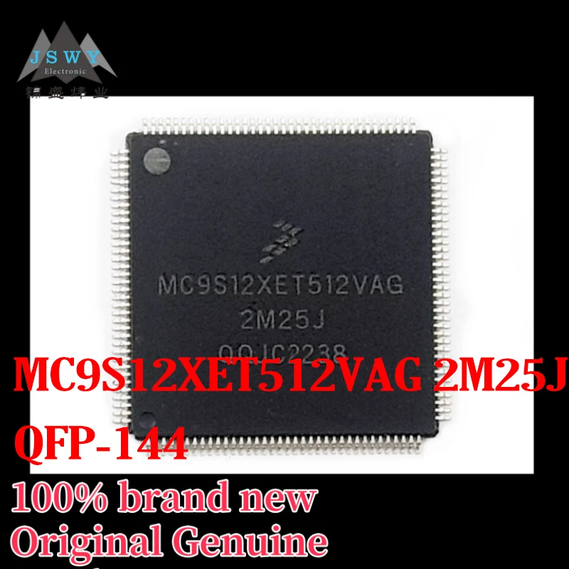 (1/5 piece) MC9S12XET512VAG 2M25J QFP144 Automotive ECU Commonly Used and Easily Damaged CPU, Brand New Original
(1/5 piece) MC9S12XET512VAG 2M25J QFP144 Automotive ECU Commonly Used and Easily Damaged CPU, Brand New Original