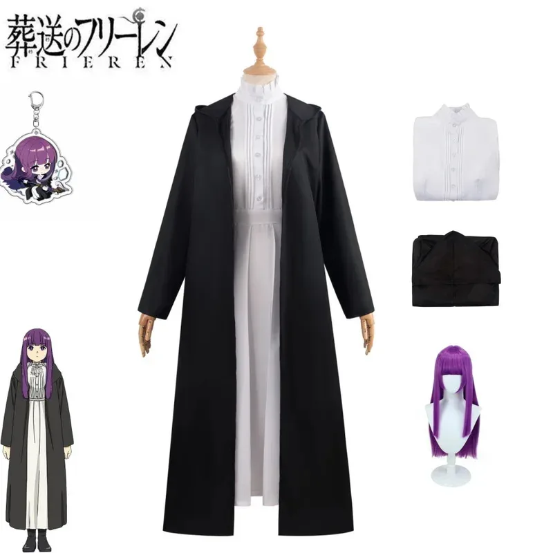 Remote Cosplay Freezy Cos Wig Anime Freeze Beyond Journey's End Dress Jacket Uniform Headwear Birthday Party Women Clothes
Remote Cosplay Freezy Cos Wig Anime Freeze Beyond Journey's End Dress Jacket Uniform Headwear Birthday Party Women Clothes