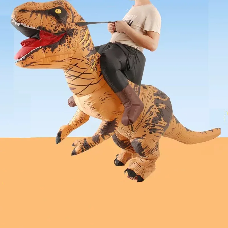 Clearance Sale: Inflatable Dinosaur Riding Costume - Fun Party Props and Halloween Costume Supplies for Dinosaur Cosplay Events
Clearance Sale: Inflatable Dinosaur Riding Costume - Fun Party Props and Halloween Costume Supplies for Dinosaur Cosplay Events