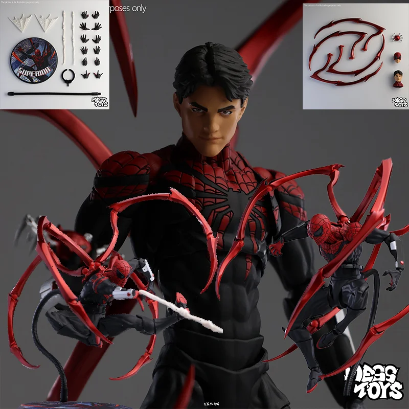 MessToys Superior Spiderman Action Figure Mess Toys Superior Spider Man Figure CT Toys Figurine Statue Model Gifts Kid Toy
MessToys Superior Spiderman Action Figure Mess Toys Superior Spider Man Figure CT Toys Figurine Statue Model Gifts Kid Toy