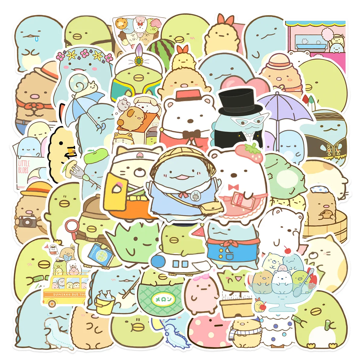 60 наклеек Sumikkogurashi: граффити-стикеры для дневников, чехлов для телефонов, скрапбукинга, эстетичные наклейки ручной работы
60 наклеек Sumikkogurashi: граффити-стикеры для дневников, чехлов для телефонов, скрапбукинга, эстетичные наклейки ручной работы