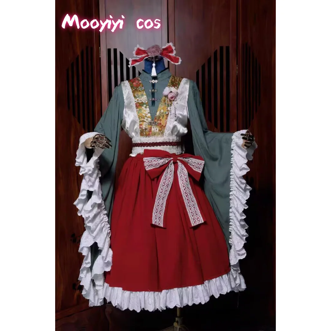 Newly Hieda no Akyuu Cosplay costume Halloween Christmas Role Playing Party Comic Touhou Project Women Dress customized
Newly Hieda no Akyuu Cosplay costume Halloween Christmas Role Playing Party Comic Touhou Project Women Dress customized