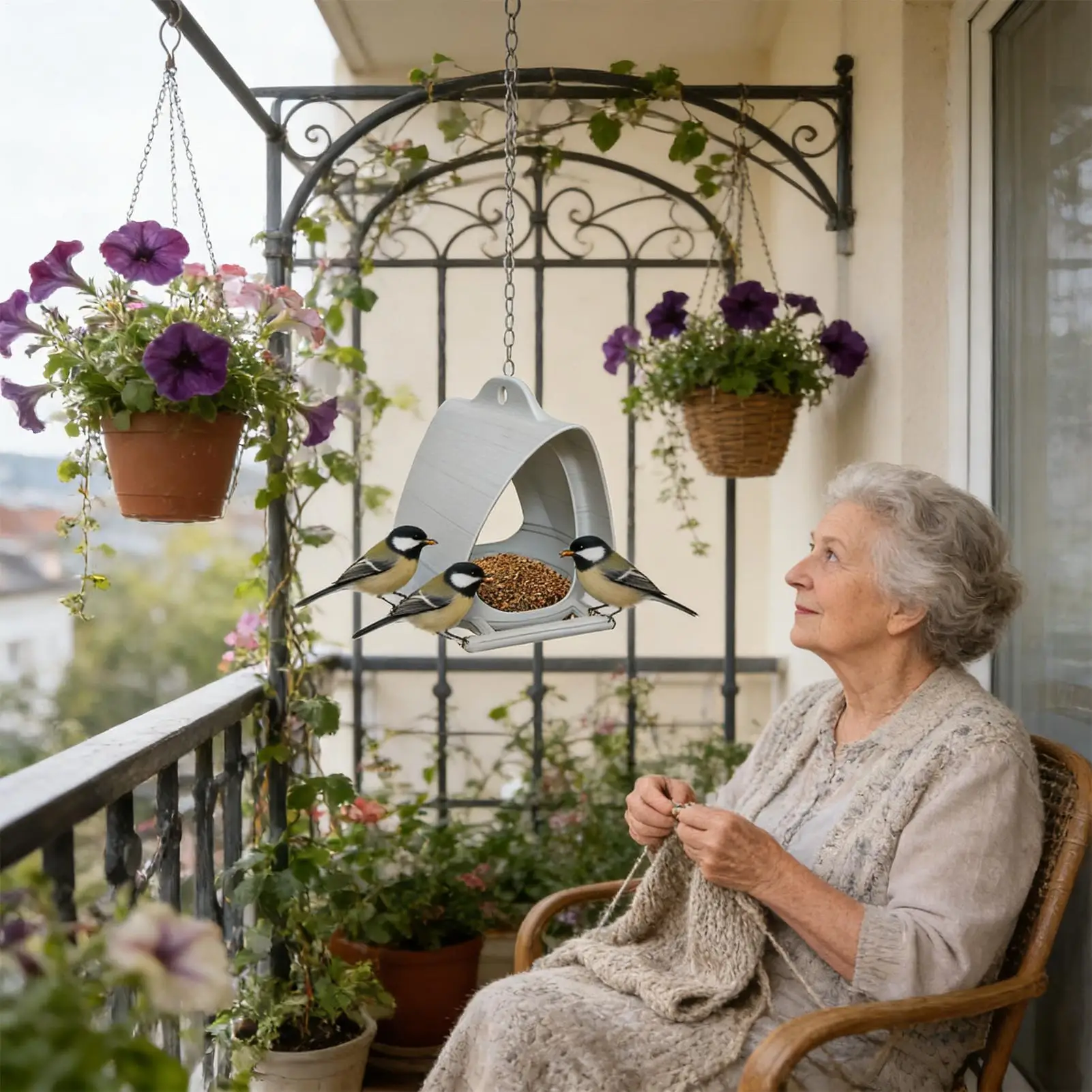 Bird Feeders For Outdoors House Shape Garden Decorations Anti Squirrel Bird Feeder For Backyard Patio Lawn Window Balcony Deck
Bird Feeders For Outdoors House Shape Garden Decorations Anti Squirrel Bird Feeder For Backyard Patio Lawn Window Balcony Deck