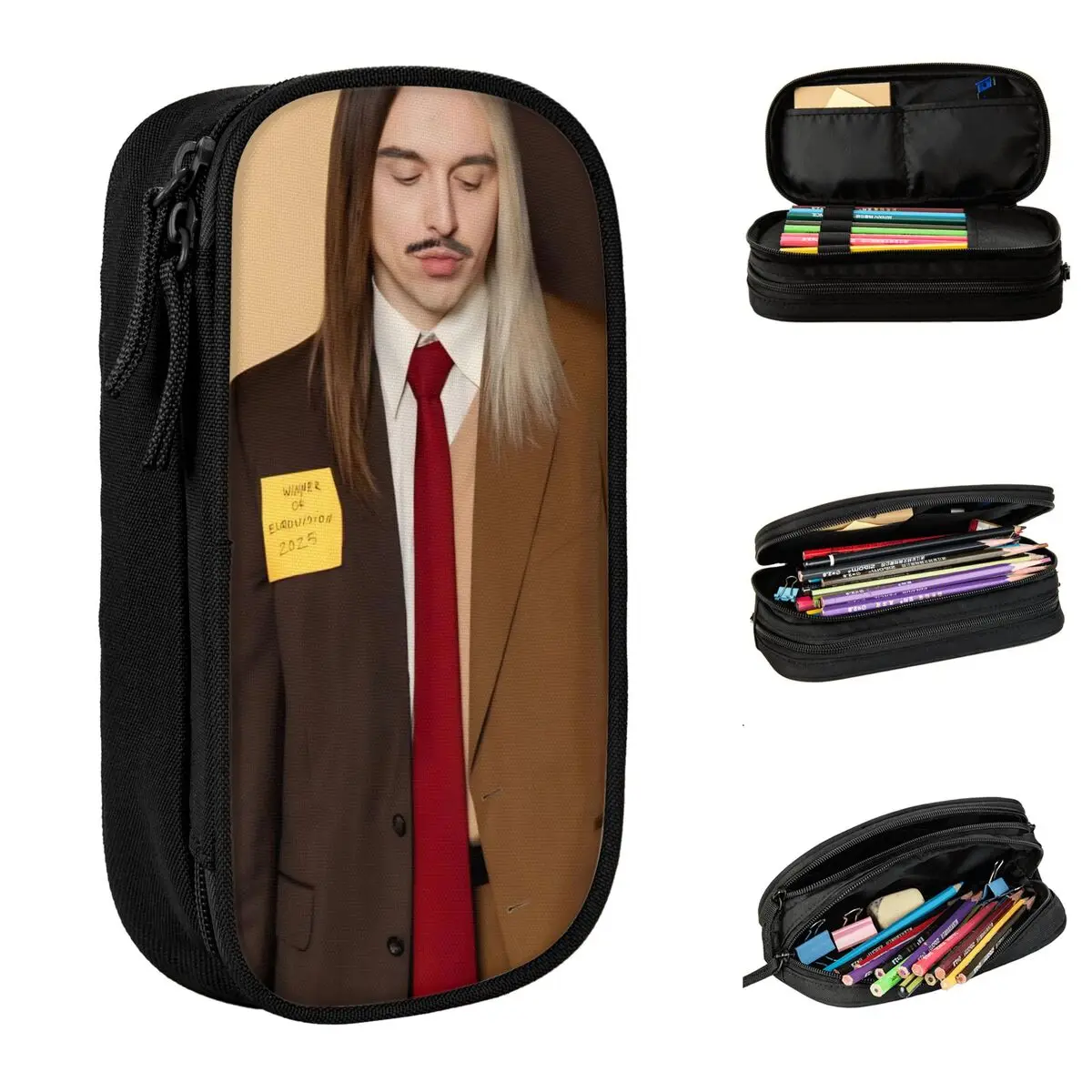 New Tommy Cash Pencil Case Pencil Box Pen Box for Girls Boys Large Storage Pencil Bags Students School Gift Stationery
New Tommy Cash Pencil Case Pencil Box Pen Box for Girls Boys Large Storage Pencil Bags Students School Gift Stationery