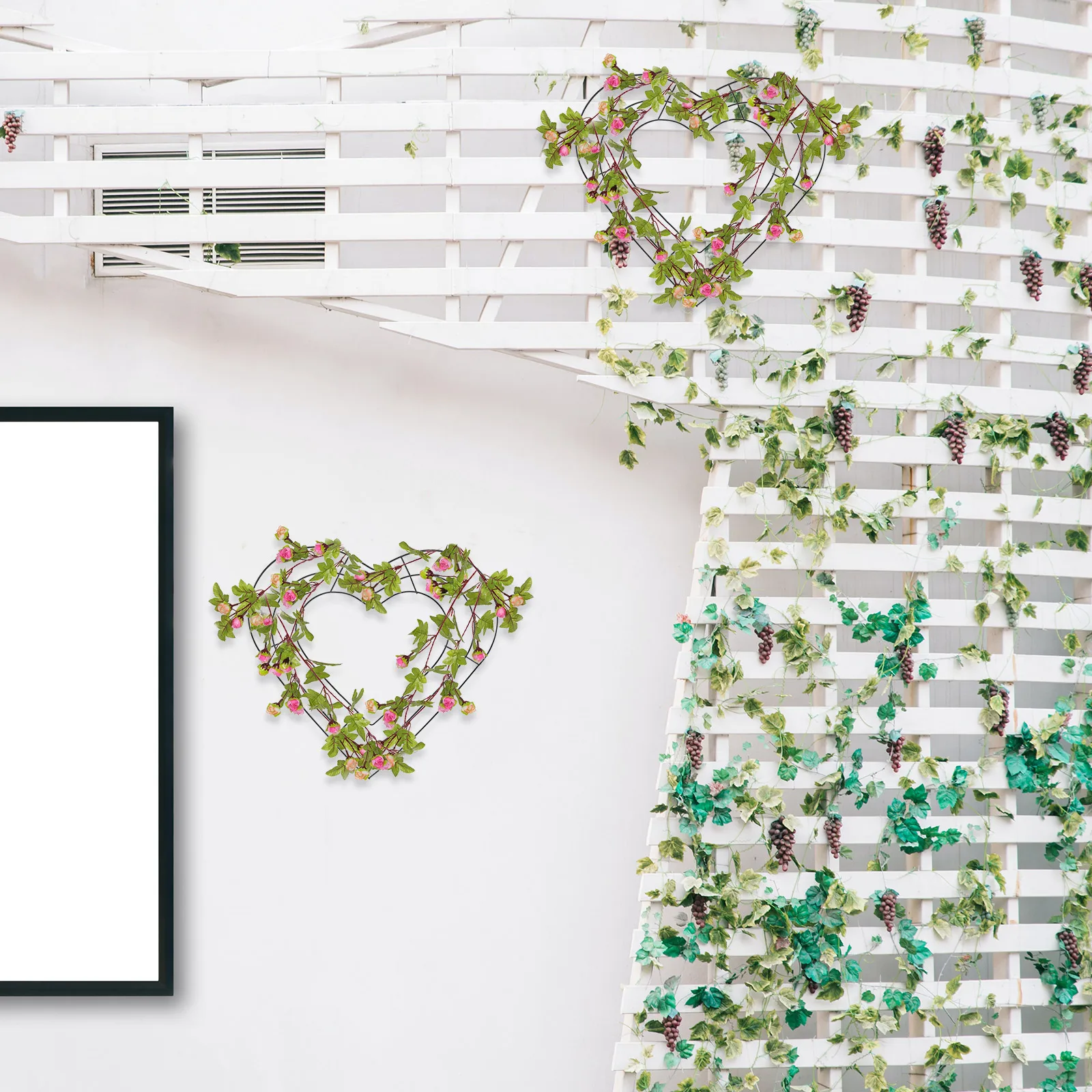 Heart Shaped Wire Frame Metal Diy Craft For Valentine'S Day Wedding Garden Decorations Outdoor Indoor Iron Rack Love Handmade
Heart Shaped Wire Frame Metal Diy Craft For Valentine'S Day Wedding Garden Decorations Outdoor Indoor Iron Rack Love Handmade
