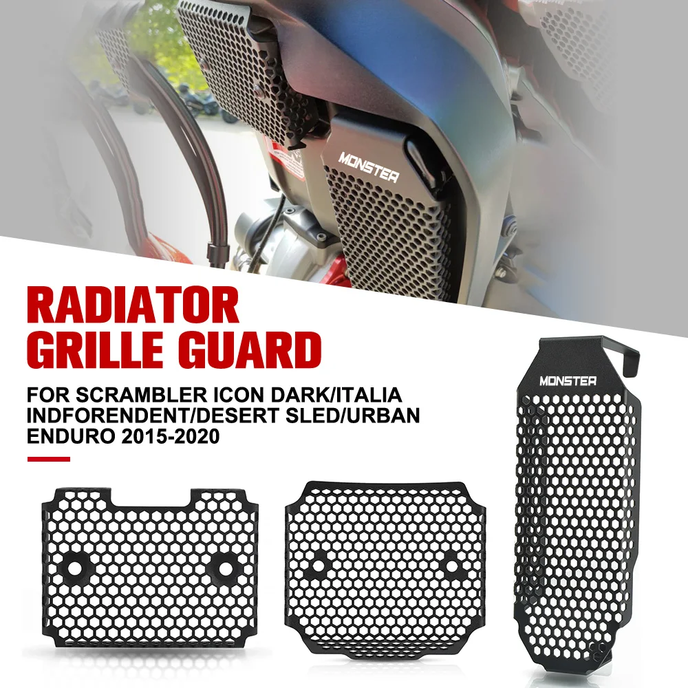Radiator Shield Grille Guard For Ducati Scrambler Icon Dark/Italia IndForendent/Desert Sled/Urban Enduro 2015-2020 Motorcycle
Radiator Shield Grille Guard For Ducati Scrambler Icon Dark/Italia IndForendent/Desert Sled/Urban Enduro 2015-2020 Motorcycle