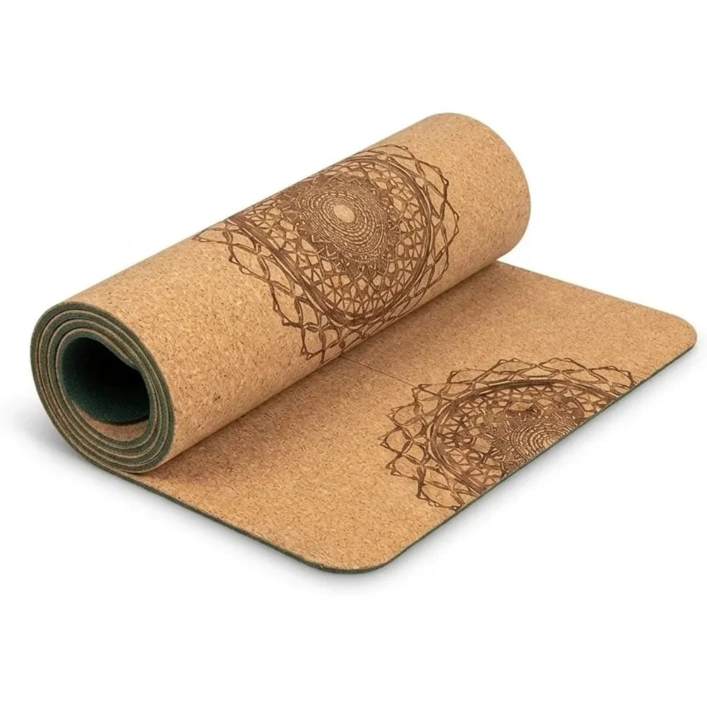 Extra Thick Cork Yoga Mat with Strap Non Slip Lightweight Cushioned Sweat Resistant for Home Gym Fitness Hot Yoga
Extra Thick Cork Yoga Mat with Strap Non Slip Lightweight Cushioned Sweat Resistant for Home Gym Fitness Hot Yoga