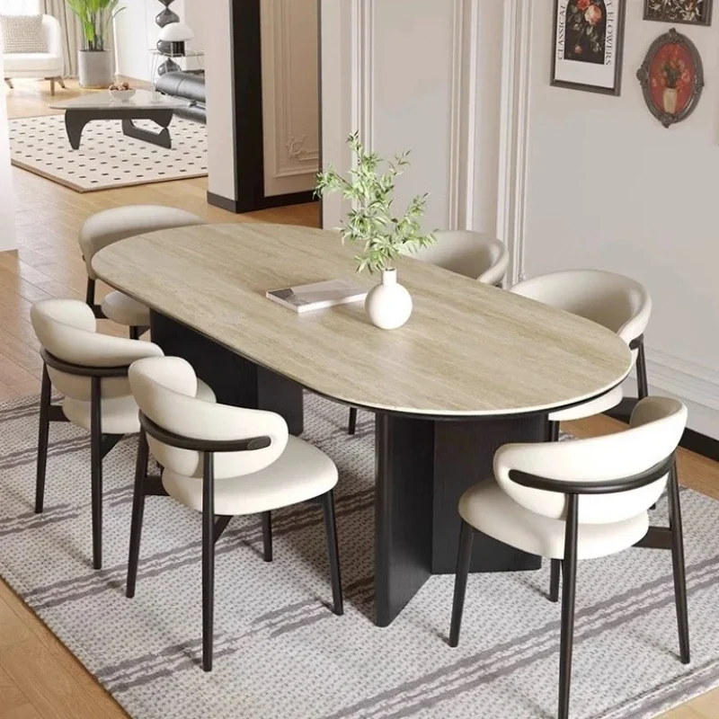 Center Design Oval Coffee Nordic Table Solid Wood Home Office Console Vintage Table Dresser Tavolo Da Pranzo Dining Room Set
Center Design Oval Coffee Nordic Table Solid Wood Home Office Console Vintage Table Dresser Tavolo Da Pranzo Dining Room Set