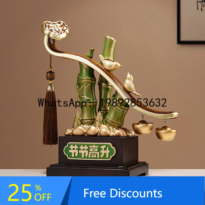 CZ Bamboo Ornament for Living Room Entrance, Gift for Leaders, Office, Wine Cabinet Decoration, Moving and Graduation Gift
CZ Bamboo Ornament for Living Room Entrance, Gift for Leaders, Office, Wine Cabinet Decoration, Moving and Graduation Gift