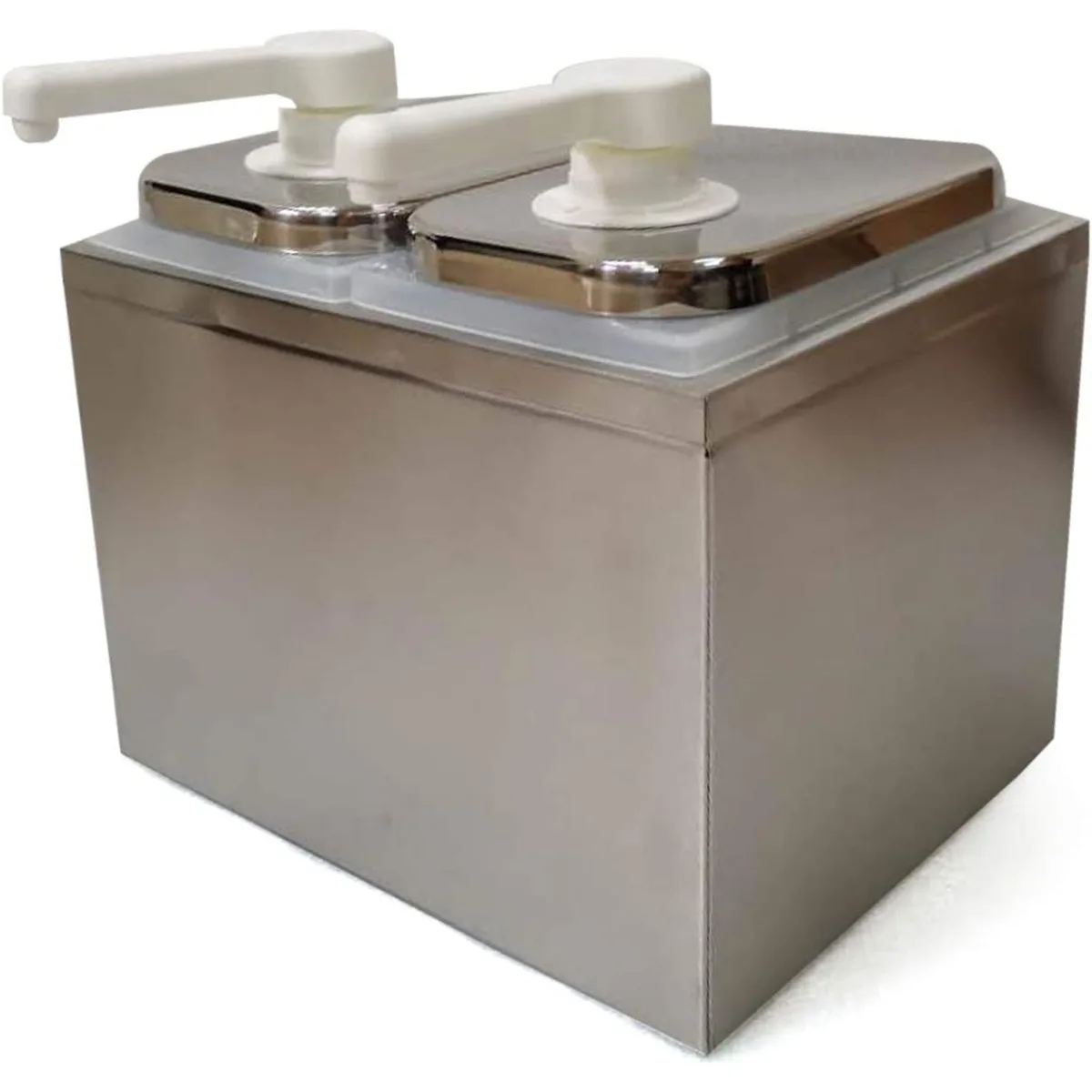 Double Head Sauce Pump, 2L Plastic Condiment Dispenser for Butter Ketchup Syrup,Commercial Popcorn Butter Topping Dispenser Pump
Double Head Sauce Pump, 2L Plastic Condiment Dispenser for Butter Ketchup Syrup,Commercial Popcorn Butter Topping Dispenser Pump