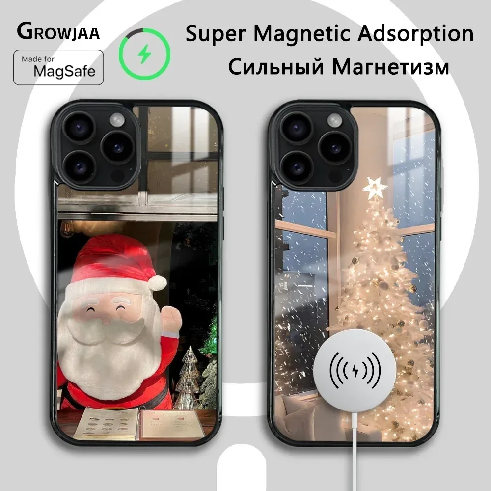 Christmas Tree Cool Phone Case For IPhone 16 15 14 13 12 11 Pro Max Plus Mini Magsafe Mirror Wireless Magnetic Cover
Christmas Tree Cool Phone Case For IPhone 16 15 14 13 12 11 Pro Max Plus Mini Magsafe Mirror Wireless Magnetic Cover