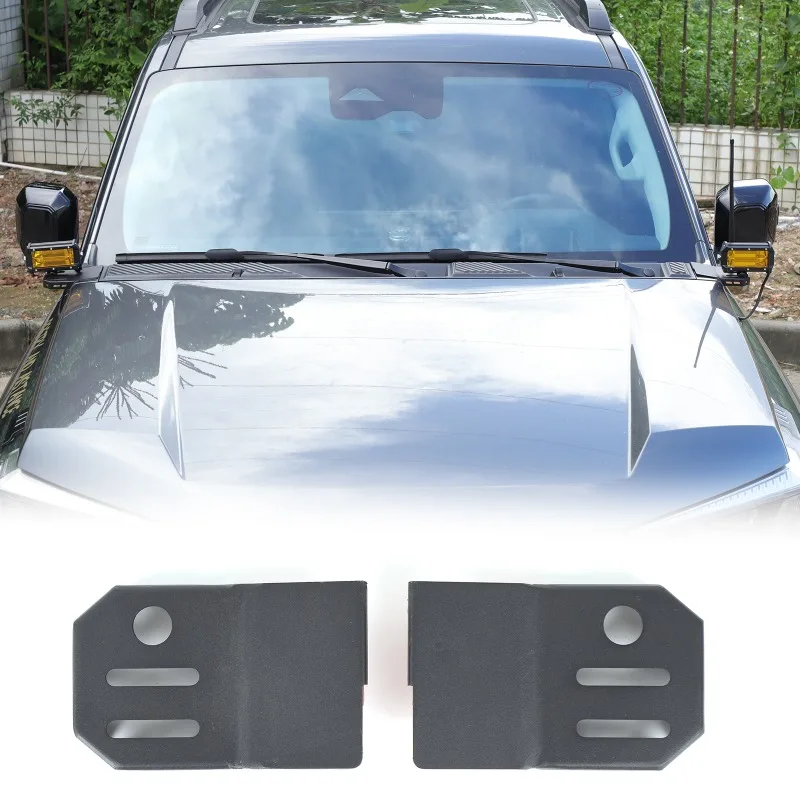 Carbon Steel A-pillar Side Spotlight Brackets Searchlight Bracket Exterior Car Accessories For Tank 400 2023-2026
Carbon Steel A-pillar Side Spotlight Brackets Searchlight Bracket Exterior Car Accessories For Tank 400 2023-2026