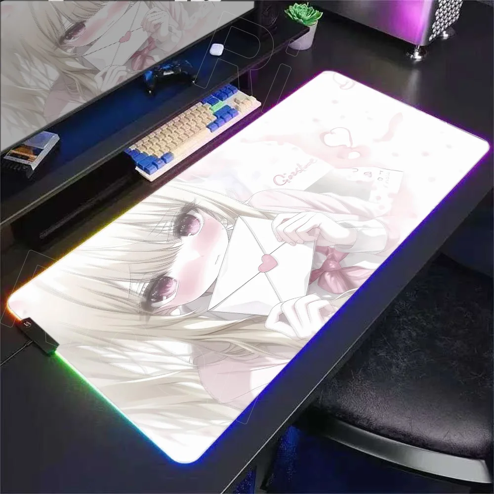 Kawaii Angel Cute Girl RGB Коврик для мыши Xxl Аниме ПК Геймер Шкаф Настольный коврик Клавиатура Ковер Компьютерные игровые аксессуары HD Коврики для мышей
Kawaii Angel Cute Girl RGB Коврик для мыши Xxl Аниме ПК Геймер Шкаф Настольный коврик Клавиатура Ковер Компьютерные игровые аксессуары HD Коврики для мышей
