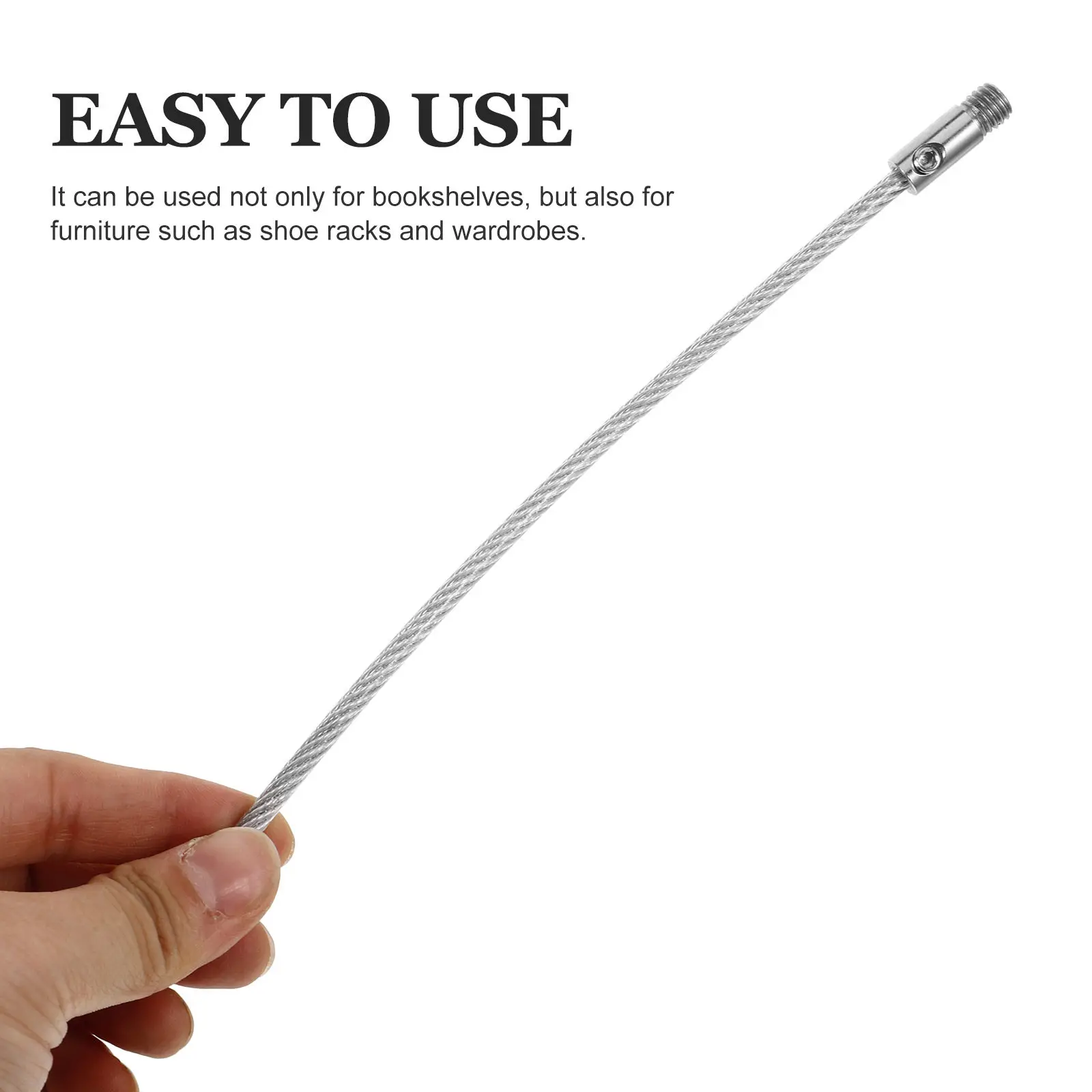 2Sets Dresser Wall Safety Anchors Furniture Secure to Wall Baby Proofing Cabinet Bookcase Anti Tip Straps Heavy Duty Kit
2Sets Dresser Wall Safety Anchors Furniture Secure to Wall Baby Proofing Cabinet Bookcase Anti Tip Straps Heavy Duty Kit