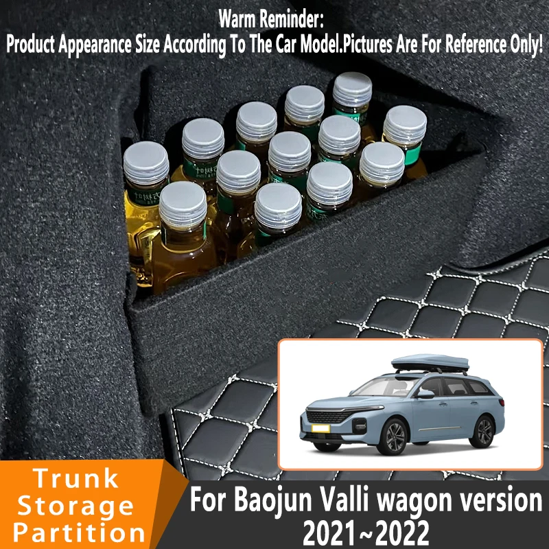 Auto Accessories For Baojun Valli wagon version 2021~2022 21 Car Organizer Trunk Side Partition Trunk Interior Storage Box Parts
Auto Accessories For Baojun Valli wagon version 2021~2022 21 Car Organizer Trunk Side Partition Trunk Interior Storage Box Parts