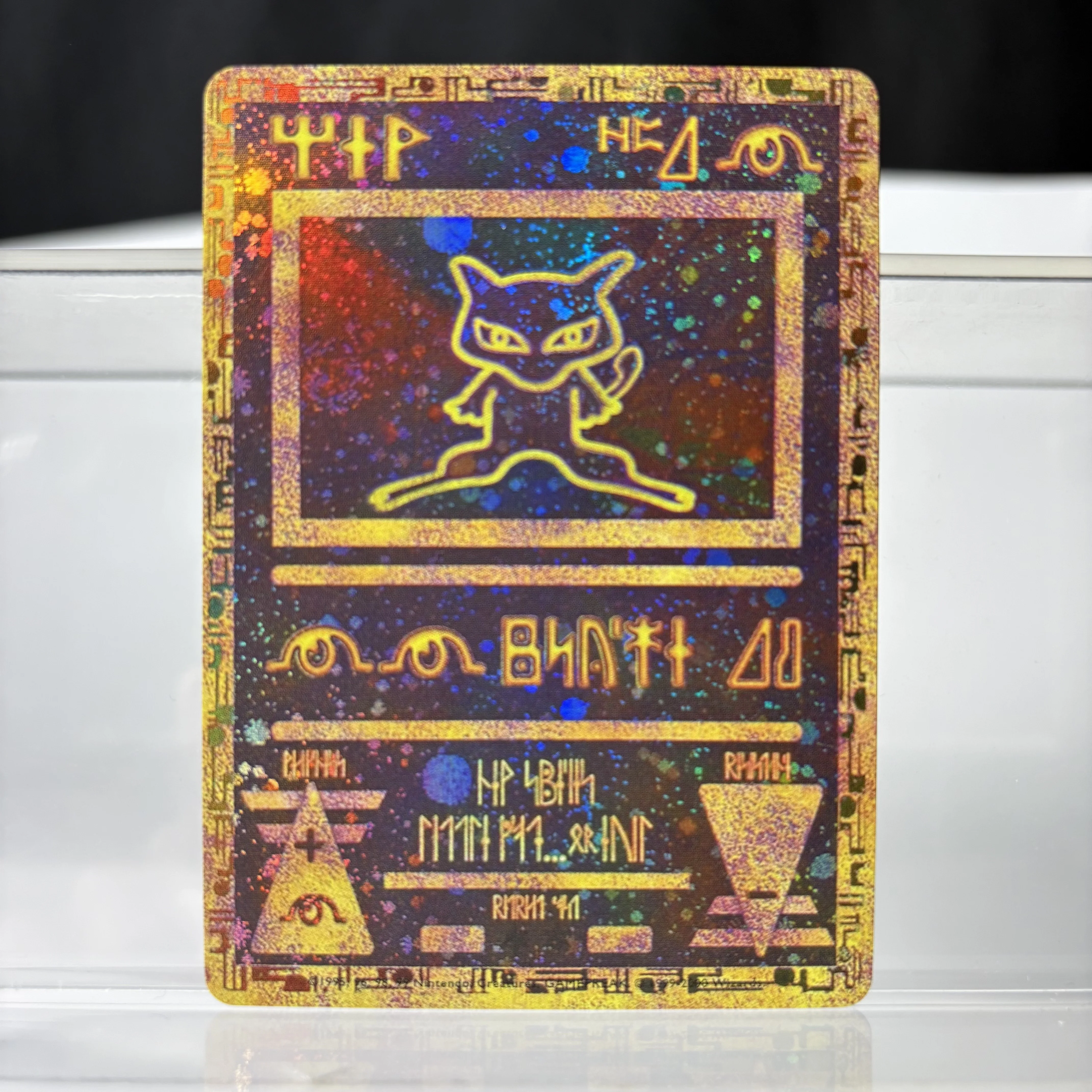 PKM Foil Cards Charizard Pikachu Alakazam Mewtwo Mew EX Sylveon Raichu 1996 1st Edition Game Collection PTCG Proxy Cards
PKM Foil Cards Charizard Pikachu Alakazam Mewtwo Mew EX Sylveon Raichu 1996 1st Edition Game Collection PTCG Proxy Cards