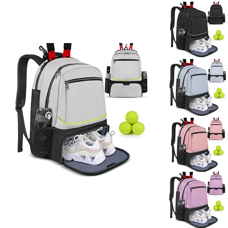 Professional Tennis Backpack Large Capacity Sports Racket Pack Holds 1-2 Tennis Rackets Outdoor Badminton Bag With Shoe Pocket
Professional Tennis Backpack Large Capacity Sports Racket Pack Holds 1-2 Tennis Rackets Outdoor Badminton Bag With Shoe Pocket